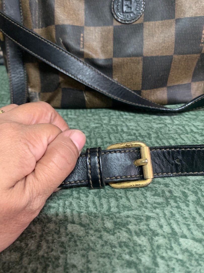 Vintage FENDI crossbody/sling bag, Luxury, Bags & Wallets on Carousell