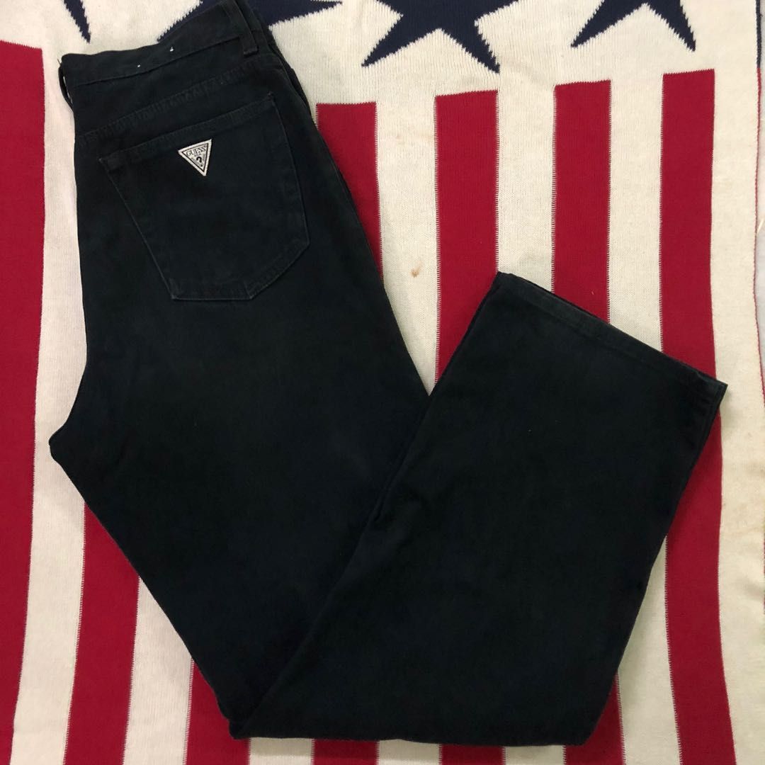 Vintage black sales guess jeans