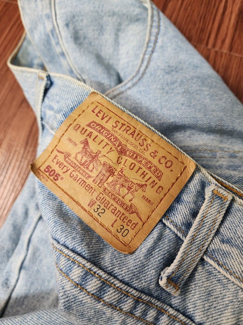 Vintage Levis 505 Ripped Jeans