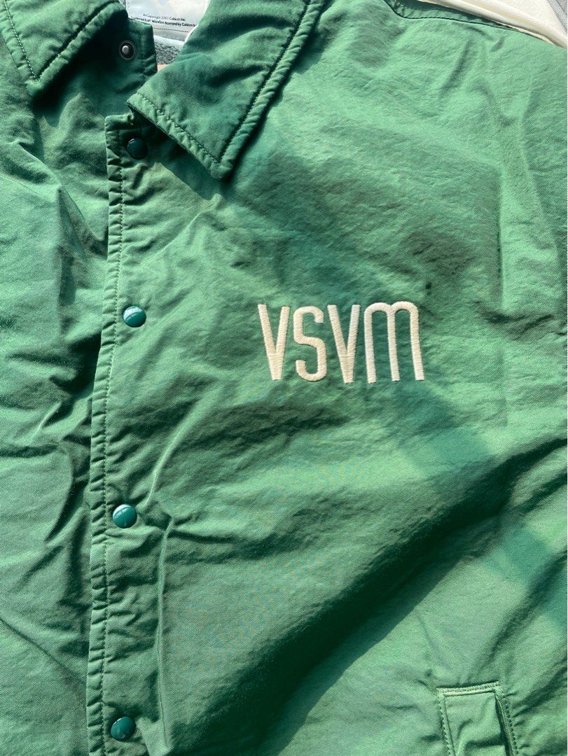 visvim coach JKT green size 1, 名牌, 服裝- Carousell