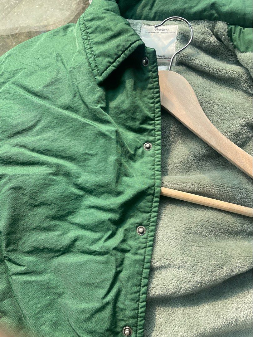 visvim coach JKT green size 1, 名牌, 服裝- Carousell