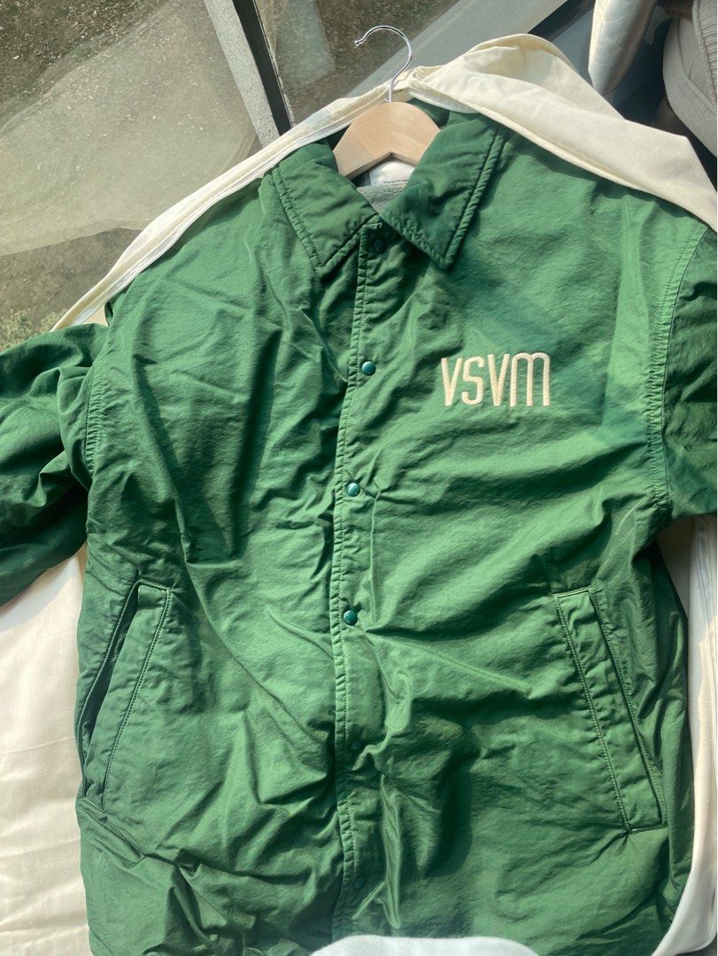 visvim coach JKT green size 1, 名牌, 服裝- Carousell