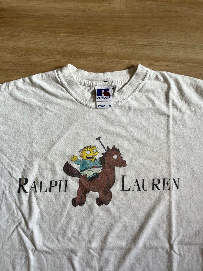 Vtg Ralph Lauren The Simpsons Parody