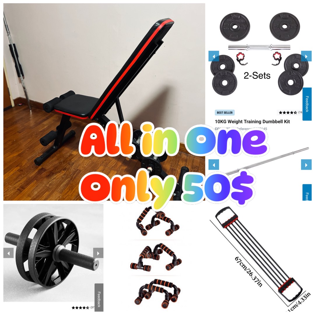 Workout cheap bench accessories