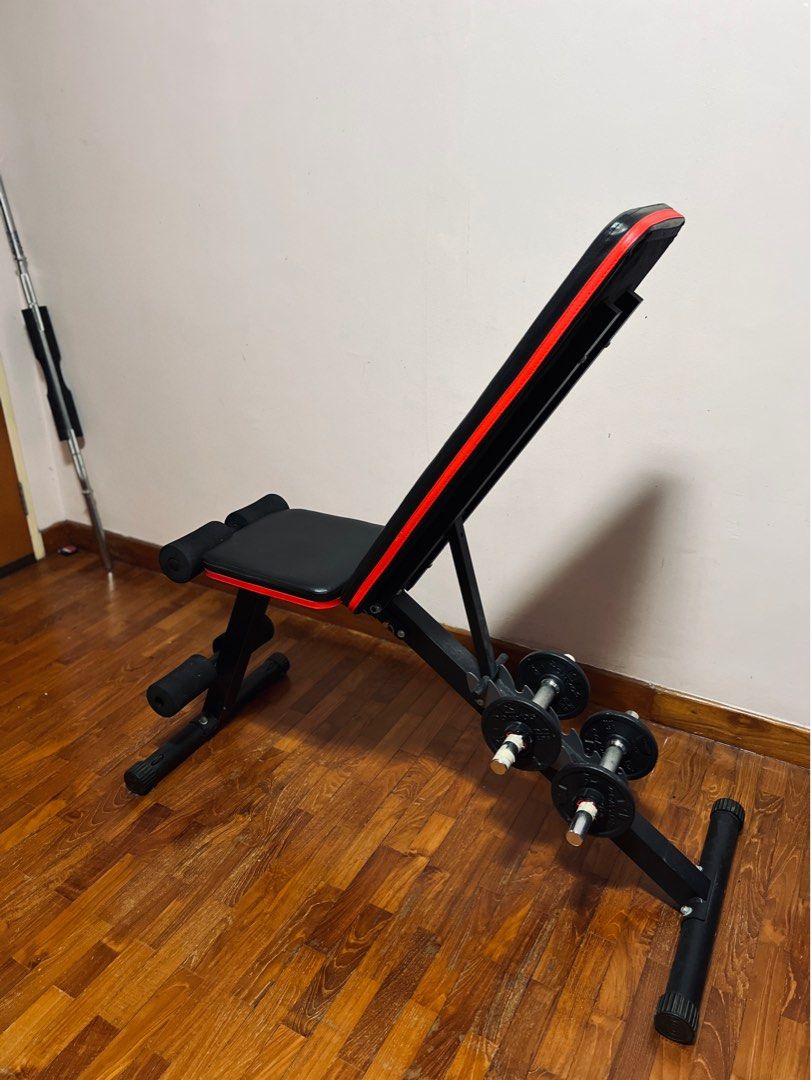 Workout shop bench accessories