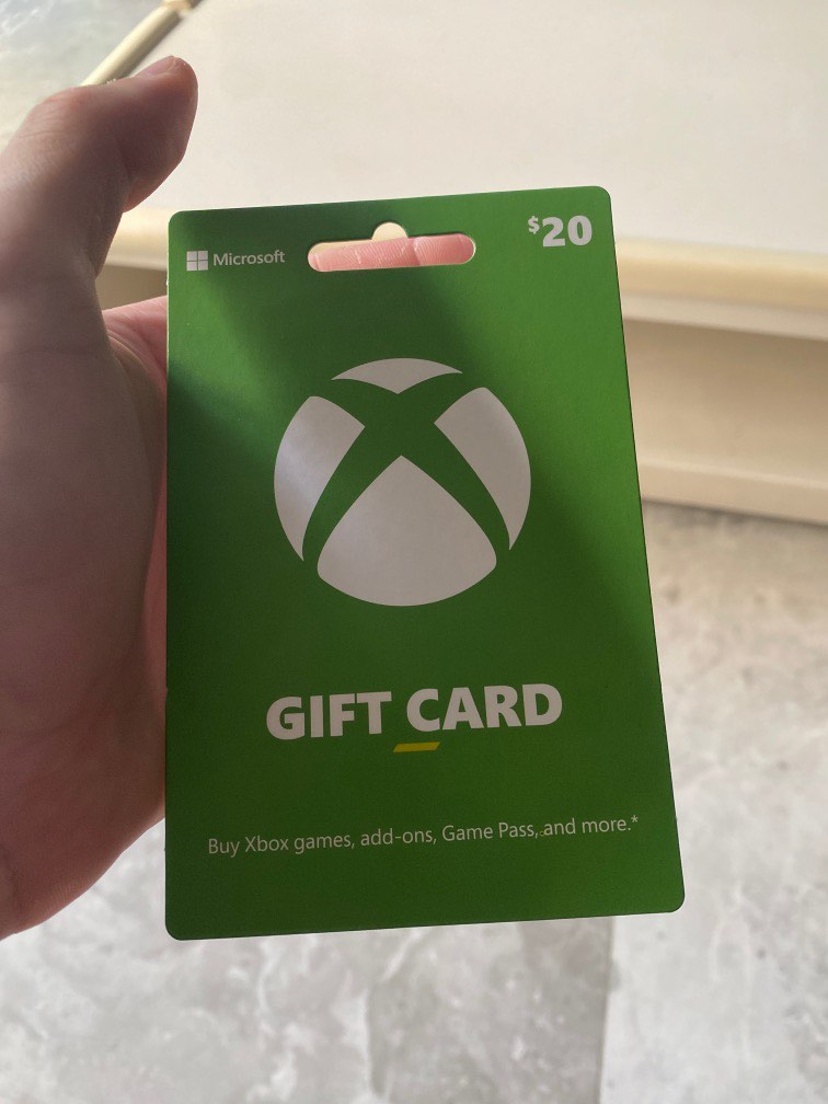 20 xbox store gift card