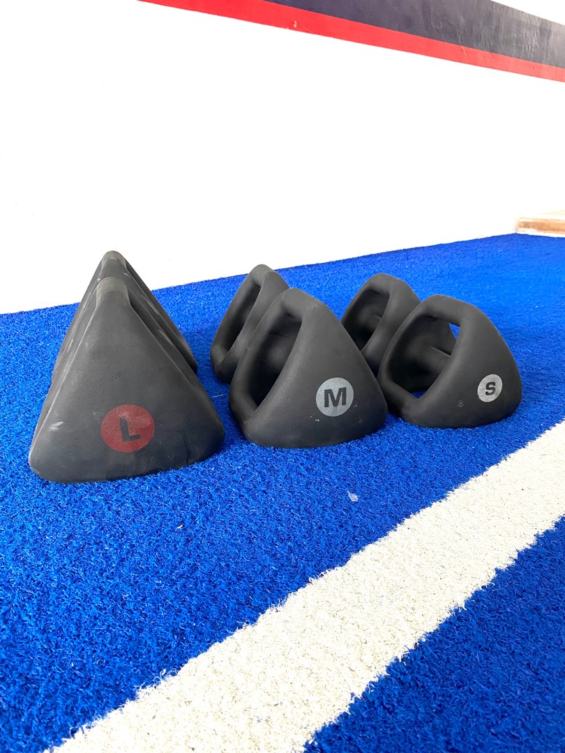Ybells 6/8/10kg kettlebell alternative, Sports Equipment, Exercise