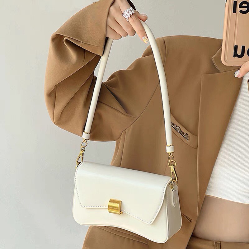 Zara minimalist store leather crossbody bag