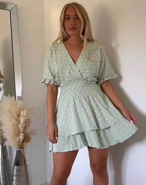 polka dot maxi dress zara