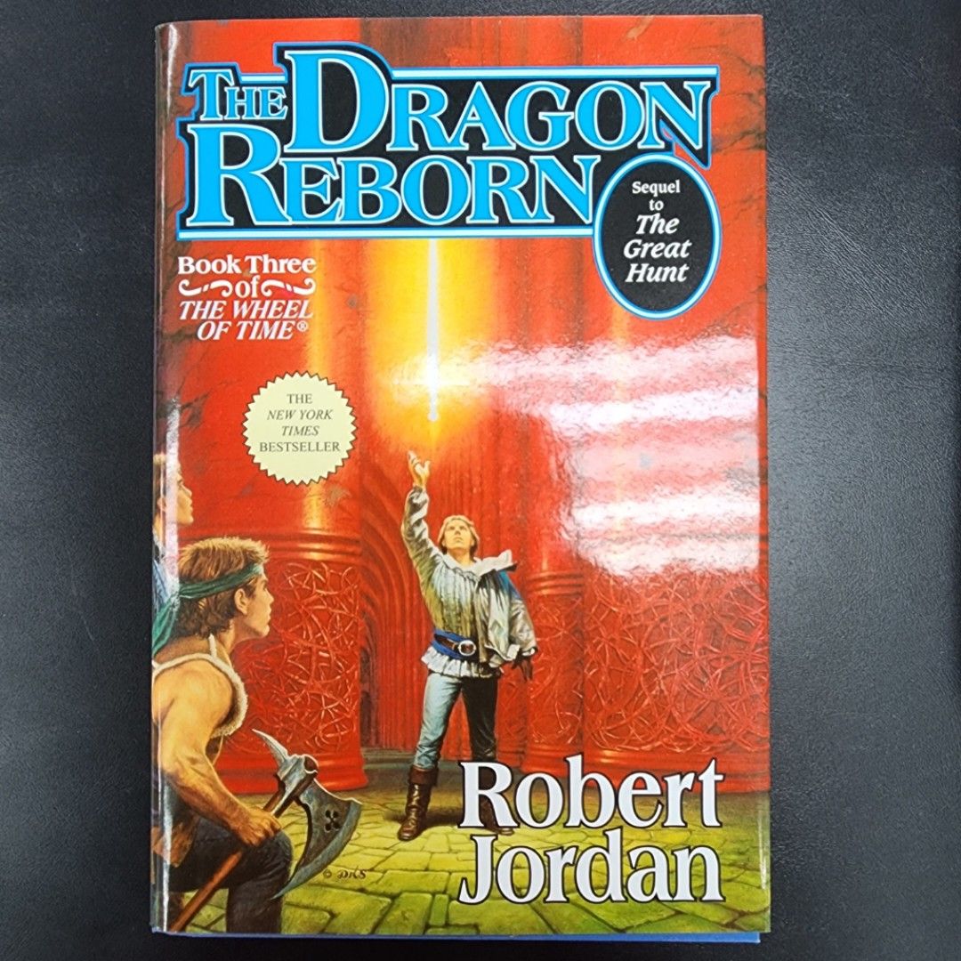 00699 The Dragon Reborn Hardcover [Wheel of Time] by Robert Jordan ...
