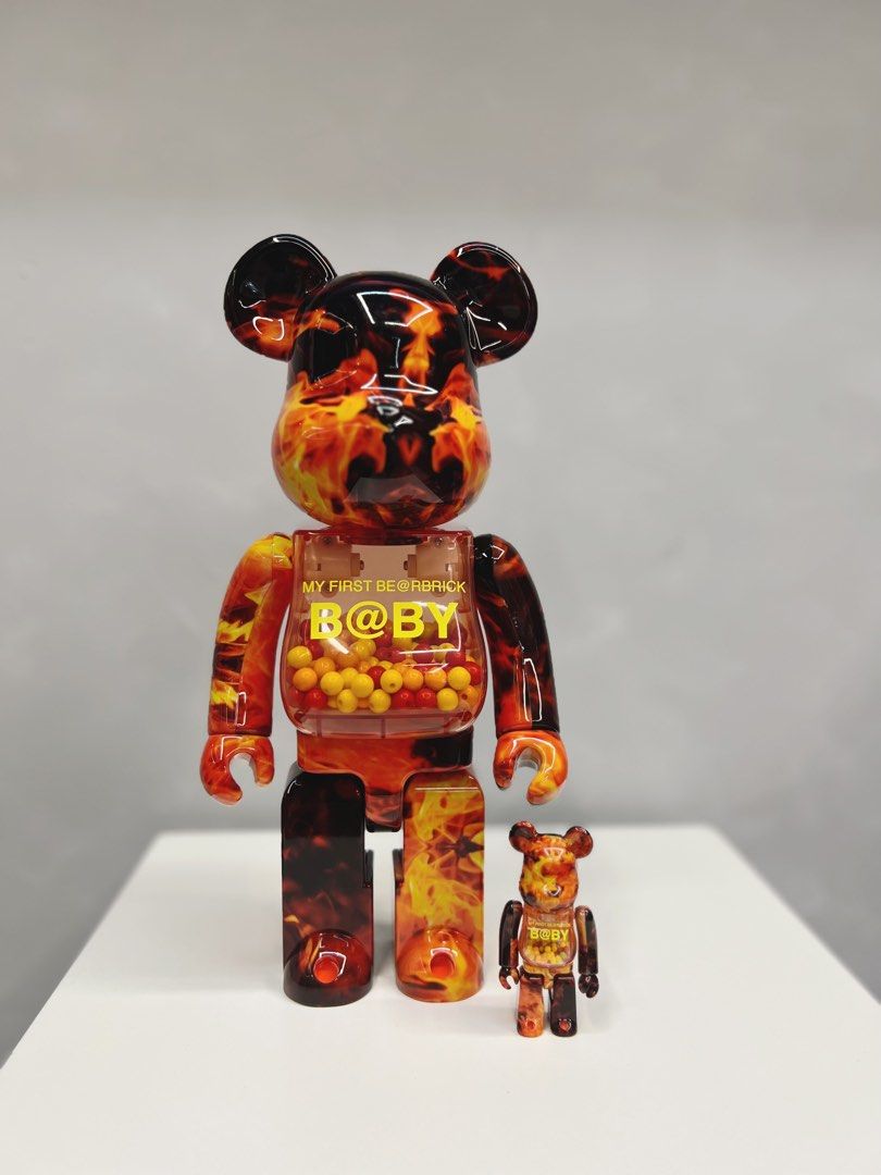 MY FIRST BE@RBRICK B@BY FLAME Ver.ベアブリック - SF・ファンタジー ...