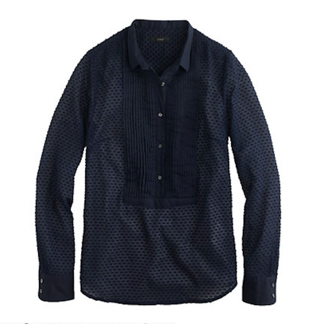 J crew tuxedo shirt clearance