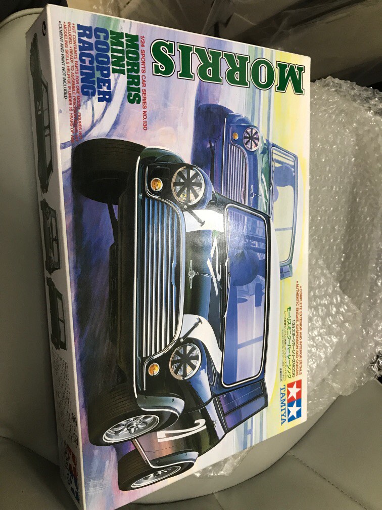 1 24 Tamiya Morris mini cooper racing Carousell