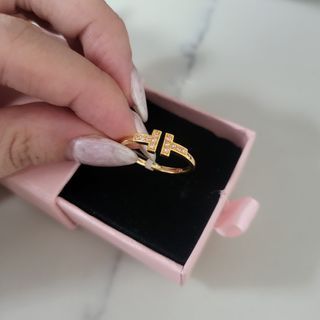 18K Gold Ring Size HK 18/19