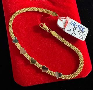 18K Saudi Gold Bismark bracelet