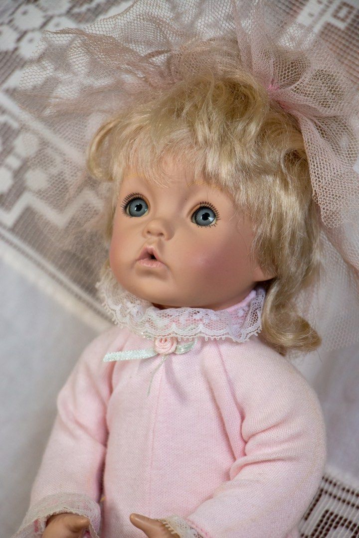 1994 Ashton Drake dianna effner dolls collective doll baby porcelain doll exquisite details porcelain doll