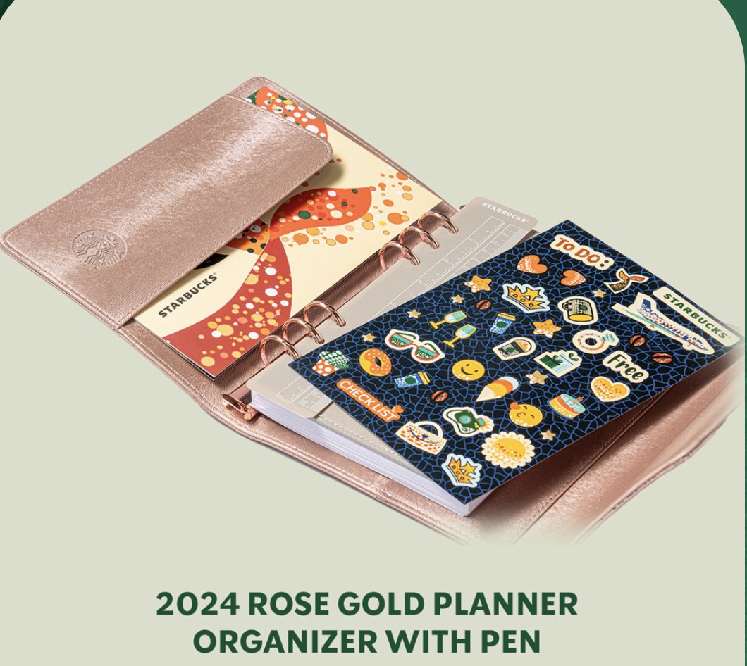 2025 starbucks sb planner, Hobbies & Toys, Stationary & Craft