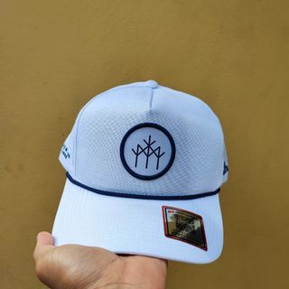 5 panel A frame Rope Golf Cap by D. hudson