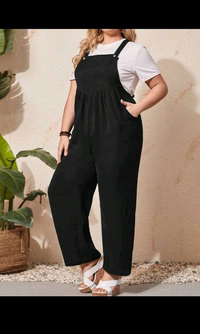 Jumpsuit with inner shirt on sale