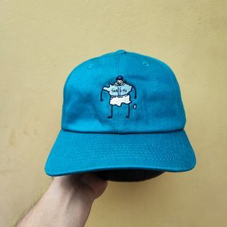 6 panel dadhat outdoor green cap by Official League