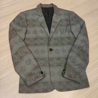變形蟲 腰果花 圖騰 西裝外套 韓系