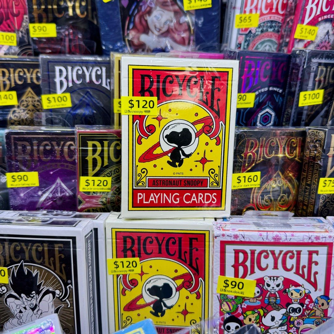 Bicycle astronaut 2025 snoopy playing cards