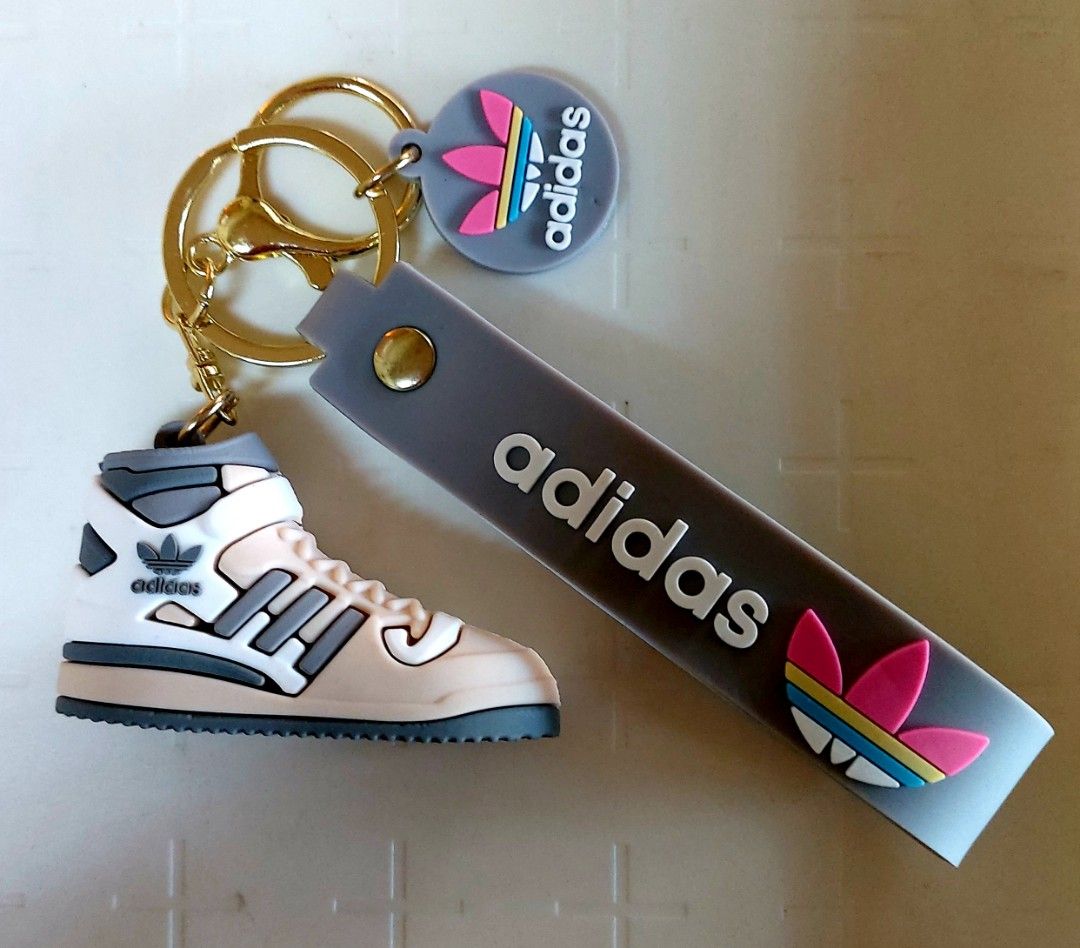 Adidas logo keychain sales