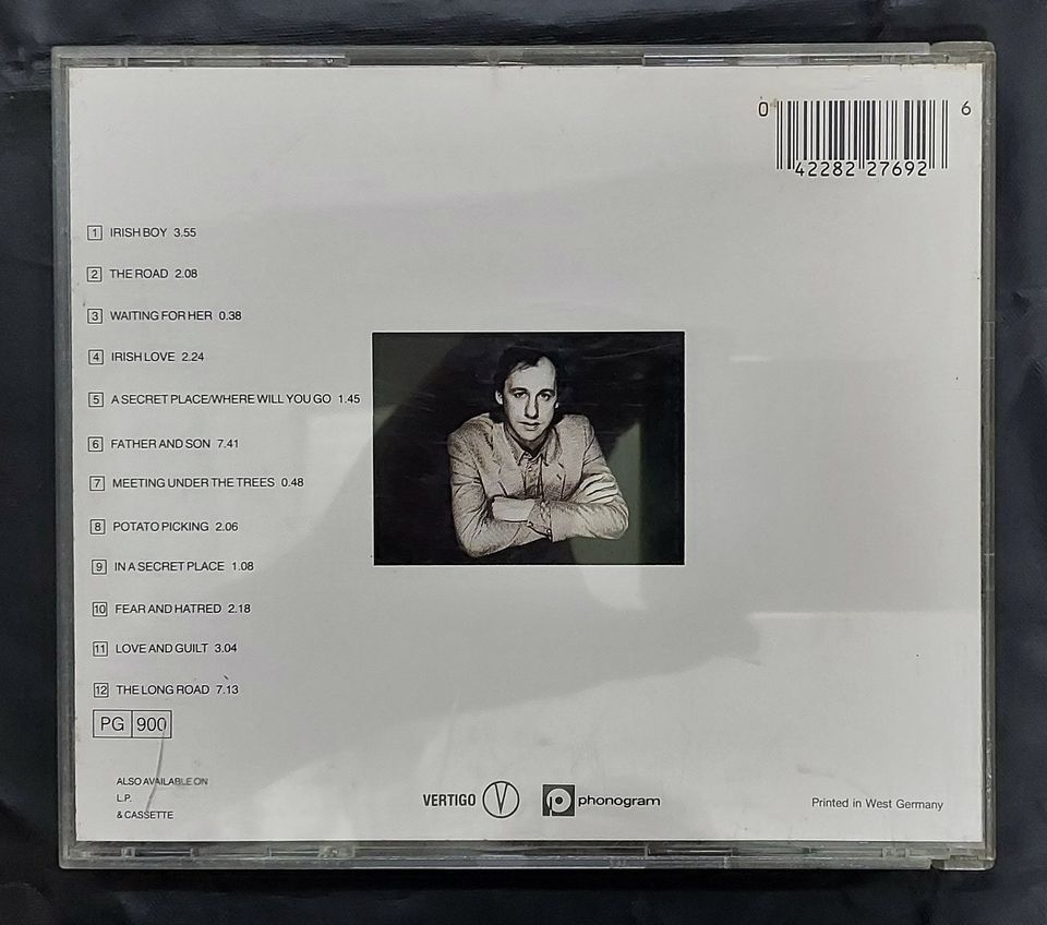 中古 CD Vertigo 822 769-2 Music By Mark Knopfler From The Film Cal 恩怨情天 ...