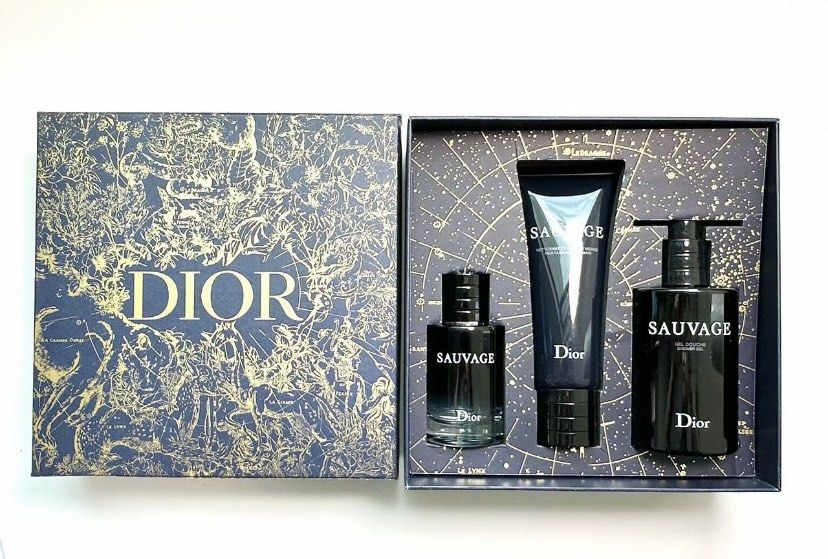 Dior sauvage parfum gift set discount