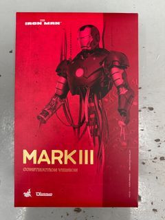 二手/初版 Hottoys Hot Toys Iron Man Mark 3 III Construction Version