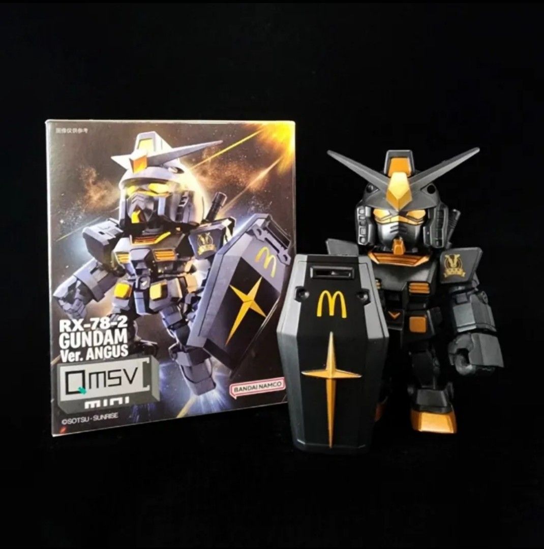 現貨] [麥當勞限定][QMSV MINI] [McDonald's x QMSV Gundam] RX-78-2