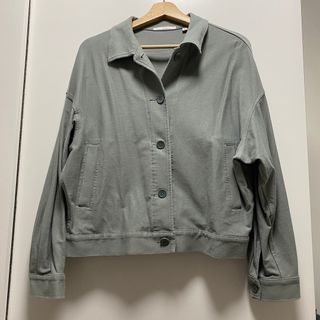 灰綠色外套 Uniqlo Grey Green Jacket