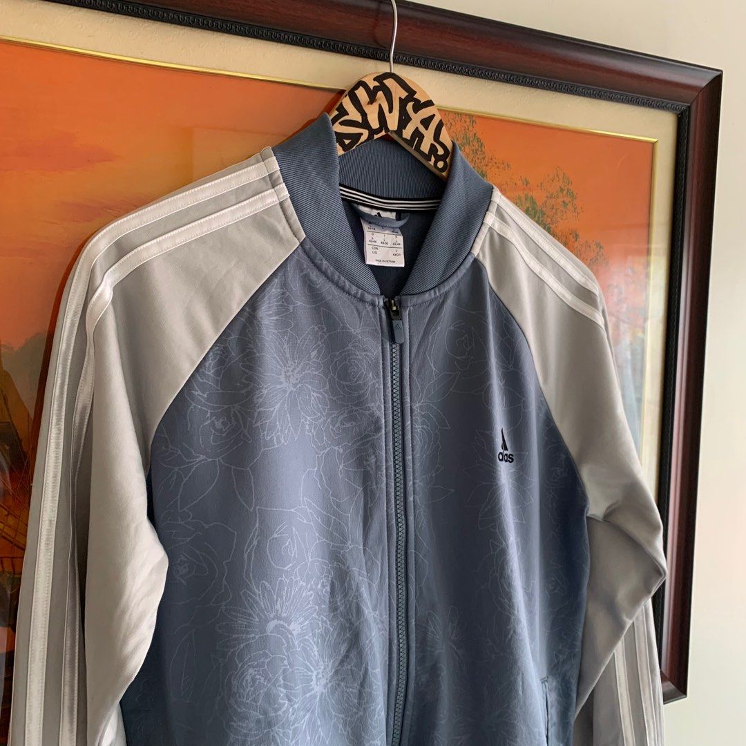 Adidas embossed track jacket hotsell