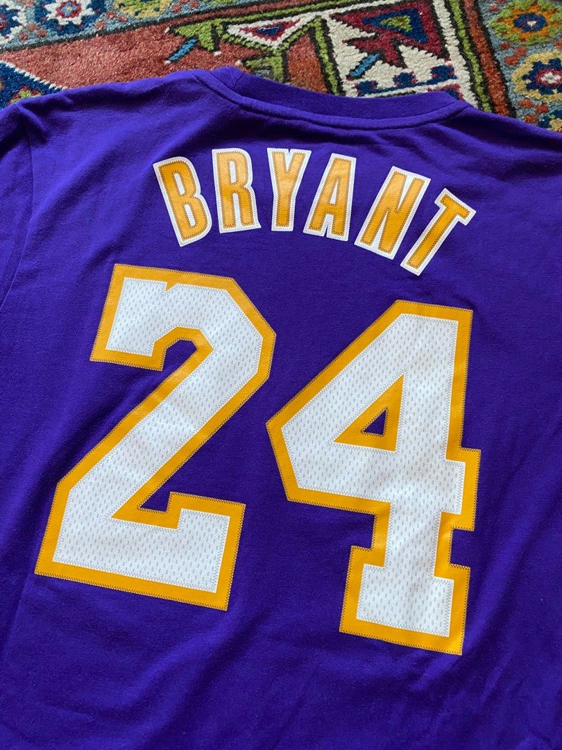 ADIDAS LOS ANGELES LAKERS KOBE BRYANT 24 TEE S