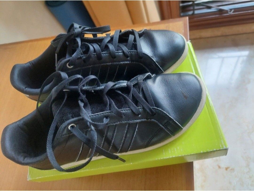 Adidas neo hitam deals