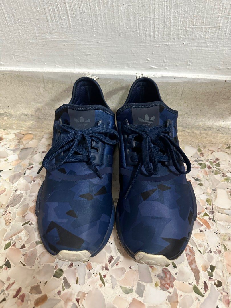 Adidas nmd r1 blue camo sales