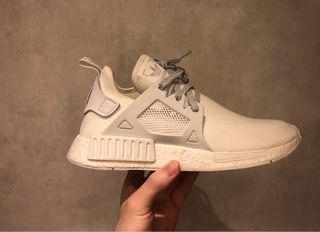 Nmd triple white shop singapore
