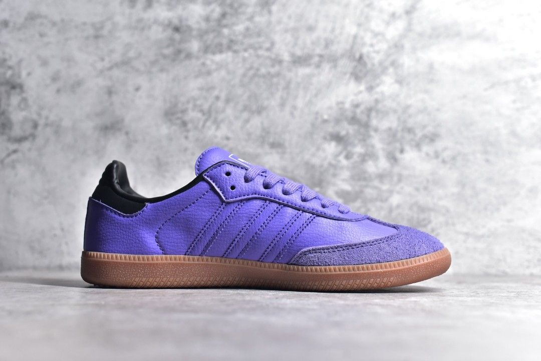 Adidas originals purple top shoes