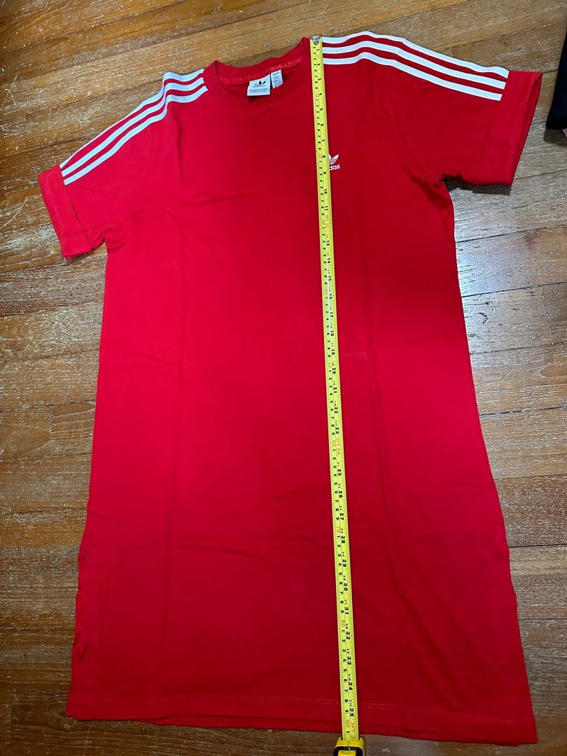 Red adidas cheap dress