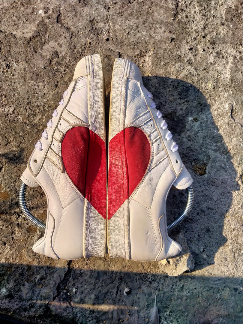 Adidas Superstar 80s Half Heart