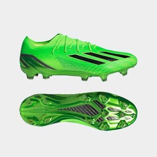 ADIDAS X Speedportal.1 Firm Ground Football / Soccer Boots (UK 9.5 / US10) - Solar Green / Core Black / Solar Yellow
