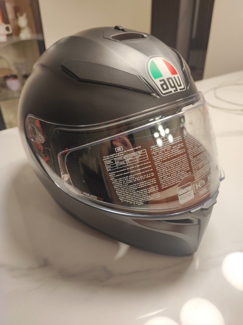 Agv k3 sv solid black clearance