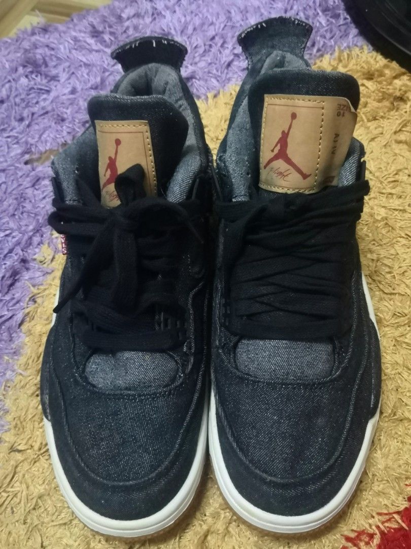 Aj4 levis black sales