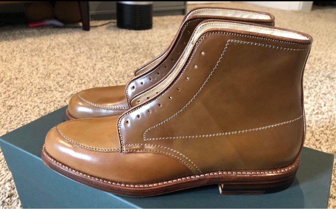 名作】Alden Whiskey Cordovan V-Tip #87141 | bazby.ru