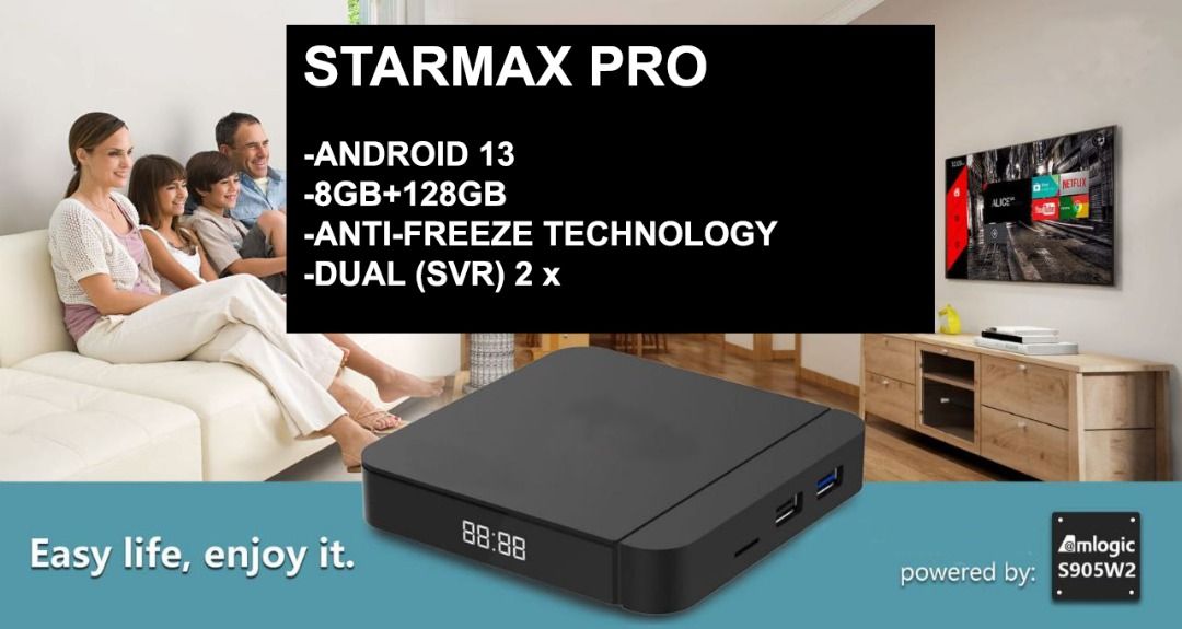 NO Lagging Android TV Box Android Box TV Setup Box Media Box TV Box 8GB RAM  128GB ROM, TV & Home Appliances, TV & Entertainment, Media Streamers & Hubs  on Carousell