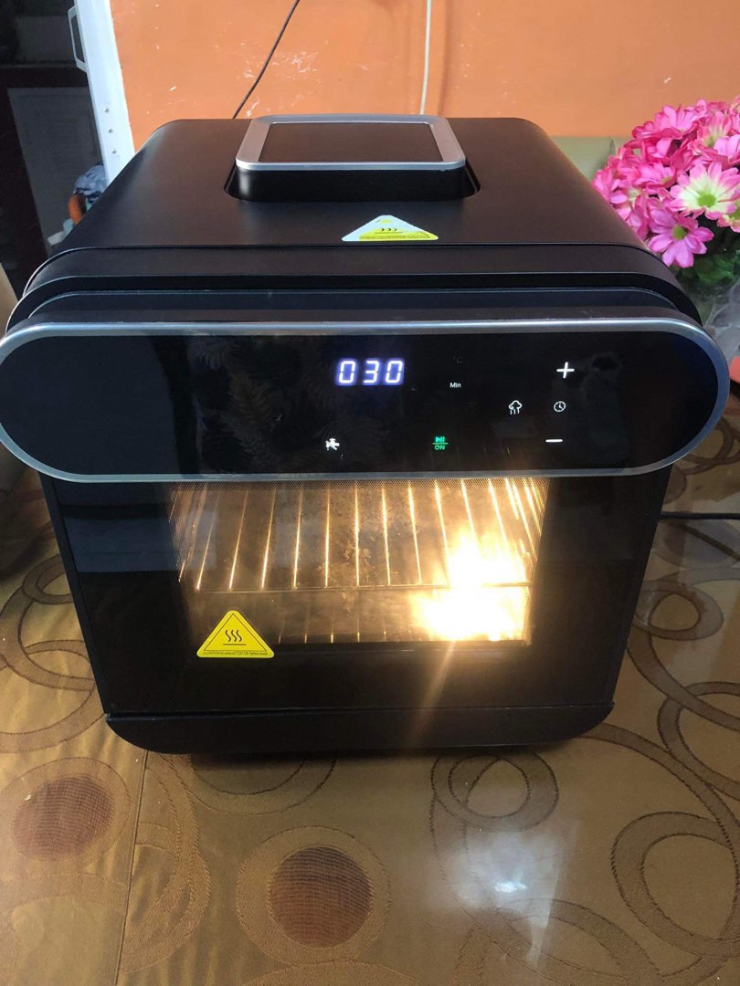 Anko Air Fryer Oven with Grill and Steam 11L, TV & Home Appliances