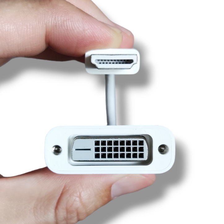 Apple HDMI to DVI Adapter MJVU2AM A Computers Tech Parts Accessories Cables Adaptors on Carousell