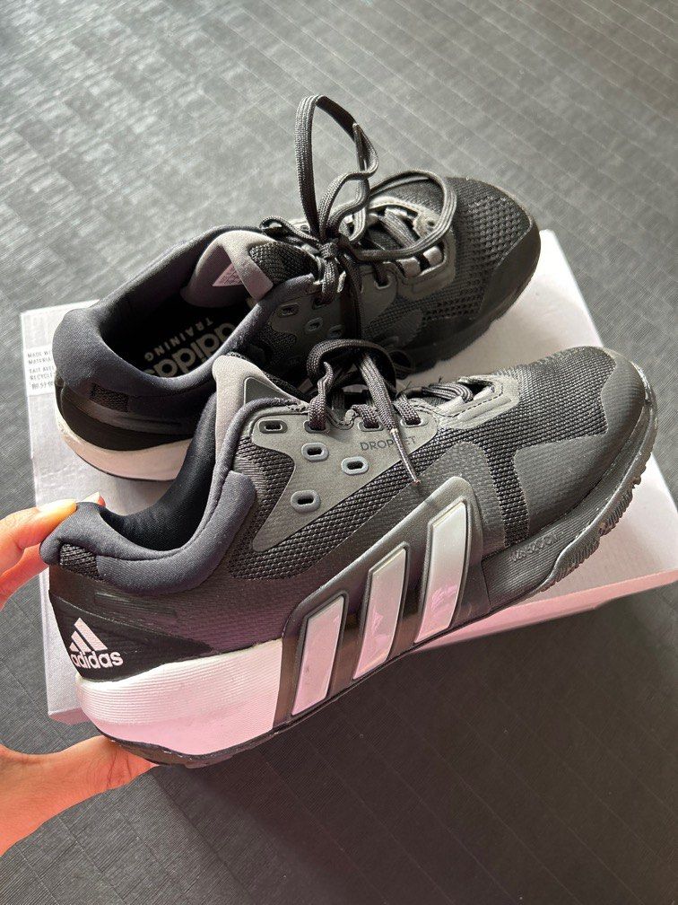 adidas Dropset Trainers - gym & weight lifting (Category: Sneakers) located in Taguig. Submitted by heyitsnt (Listing ID 1269153191, Image 2). Description: Used once in perfect condition Great for training, lifting, HIIT .