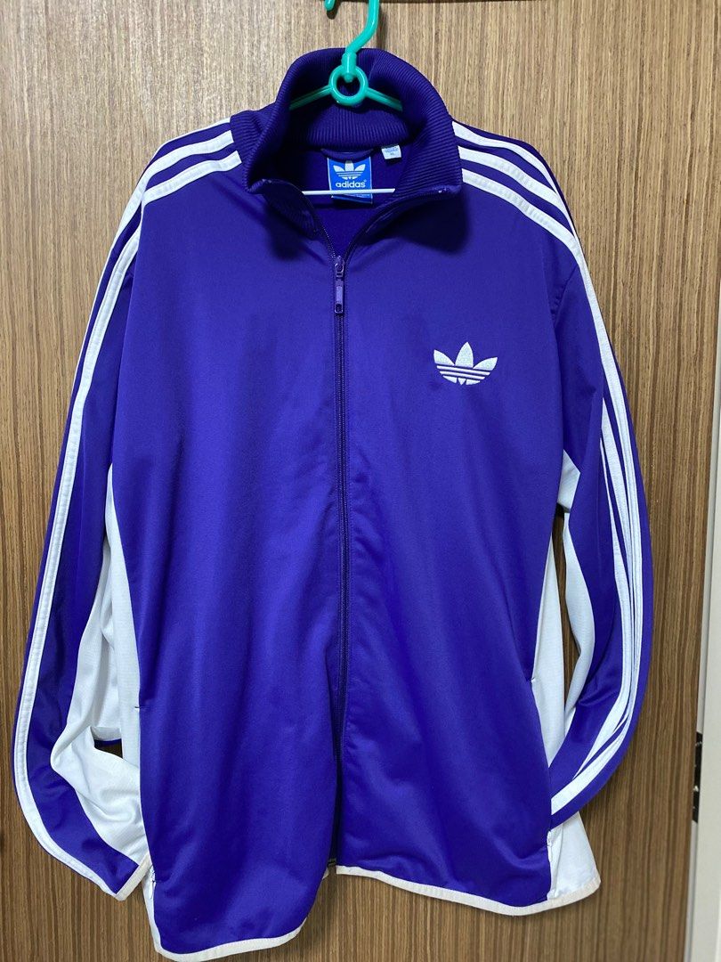 Adidas jacket purple 2025