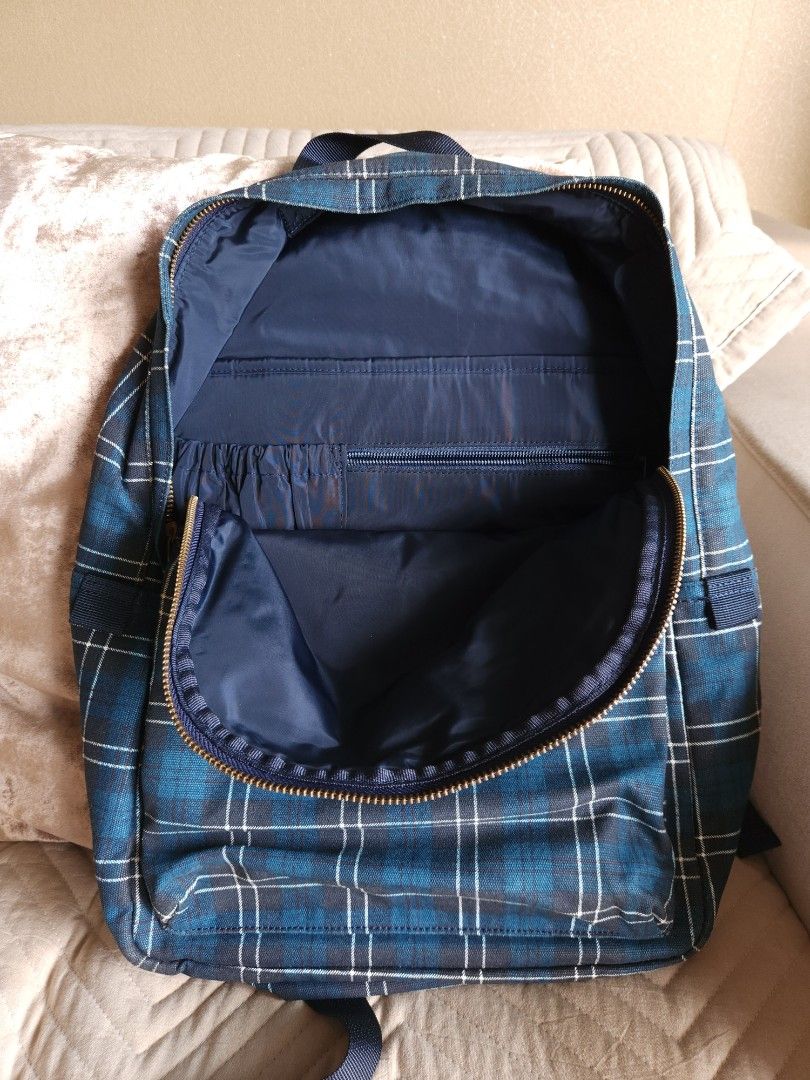 AUTHENTIC BRAND NEW GREEN CHECKERED JACK WILLS BACKPACK Women s